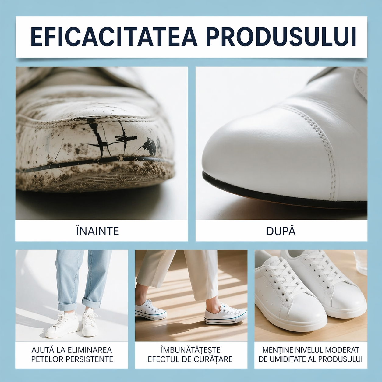 Spumă de curățare încălțăminte